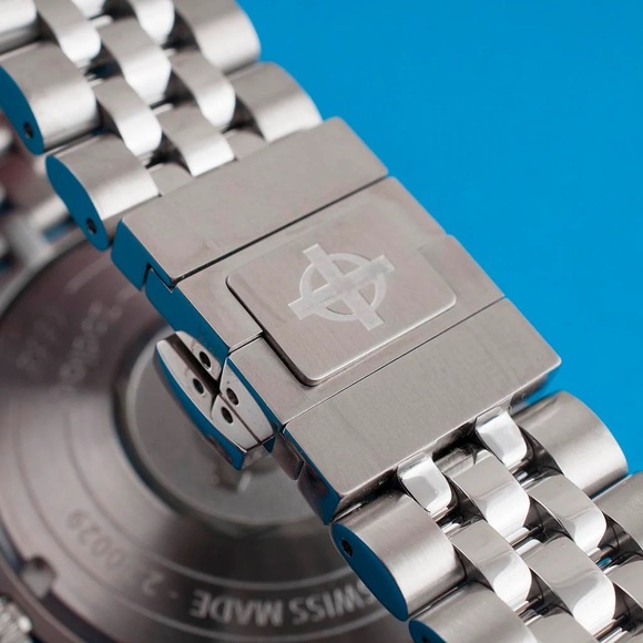 Rare Zodiac Sea Wolf Z09291 Super Sea Wolf Automatic Men's Watch - White & Blue - Picture 6 of 7